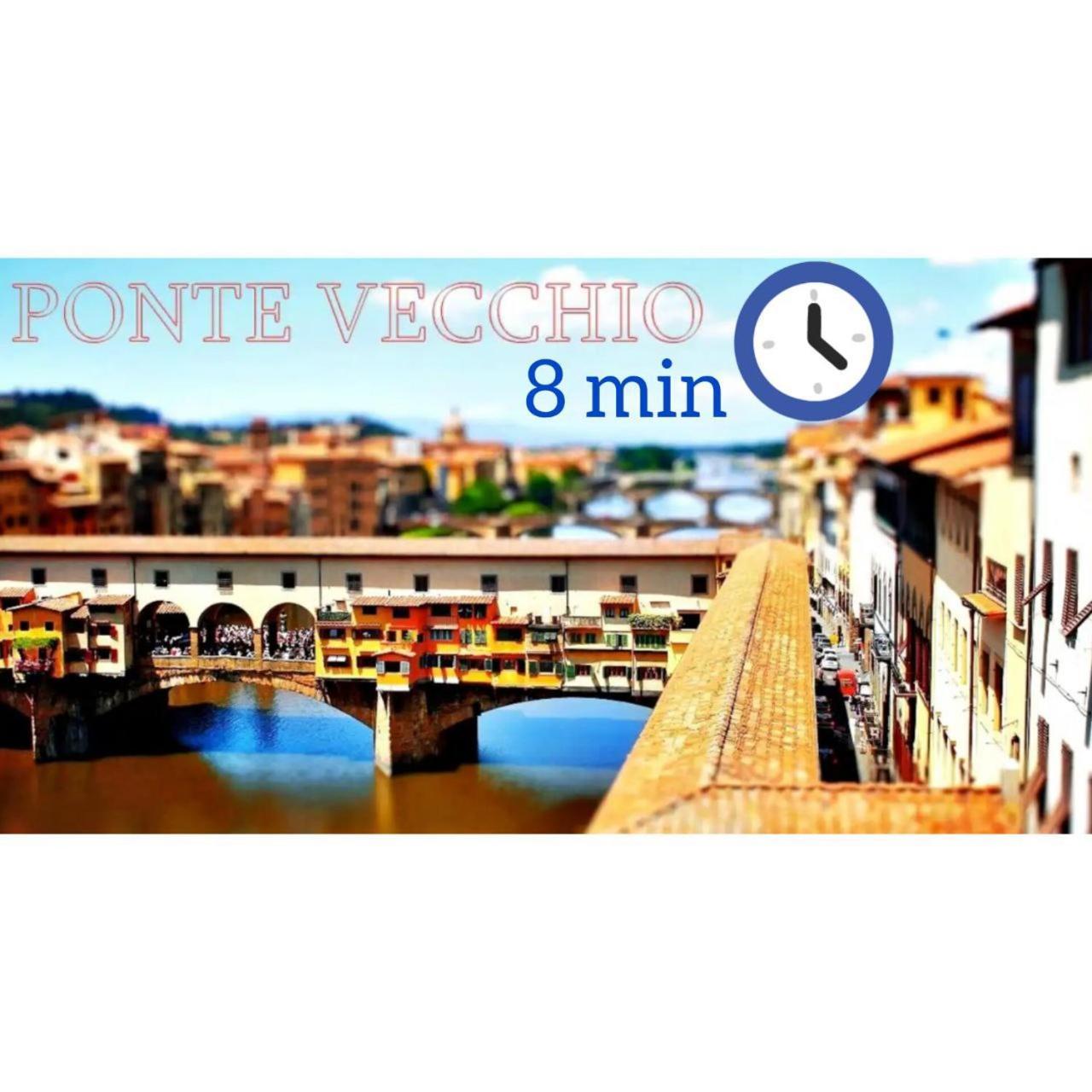 5 Min Dagli Uffizi Suite Wifi Confort Florence Buitenkant foto