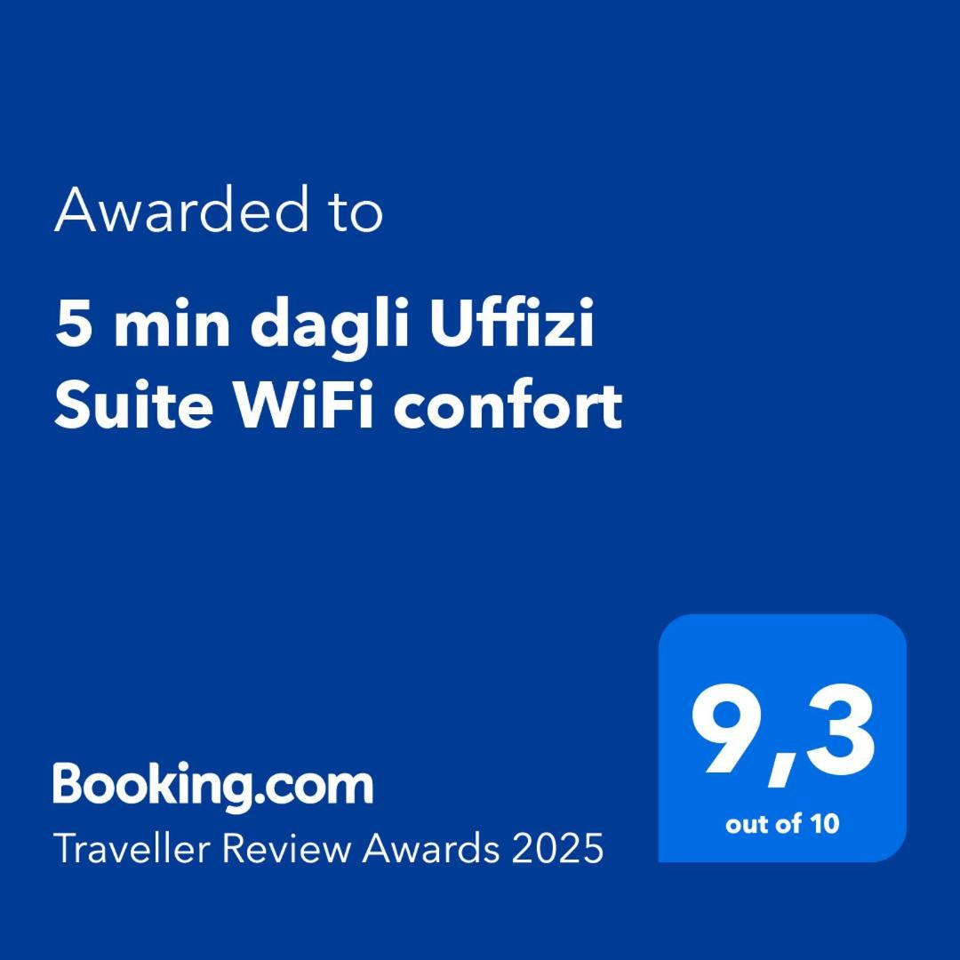 5 Min Dagli Uffizi Suite Wifi Confort Florence Buitenkant foto